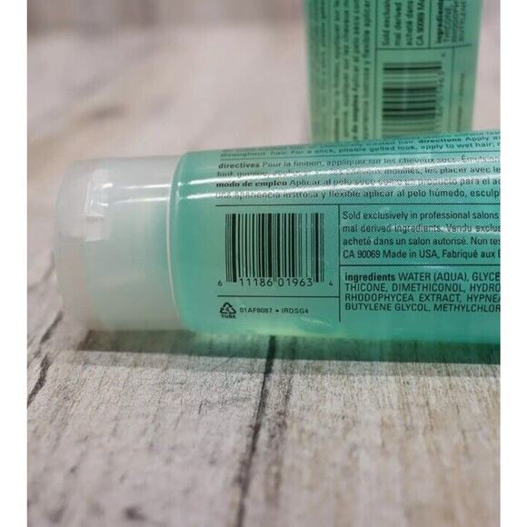 Rusk Styling Gel Deepshine Sea Kelp Shining Gel 4oz Concentrated Support 2PC NEW - Picture 6 of 7